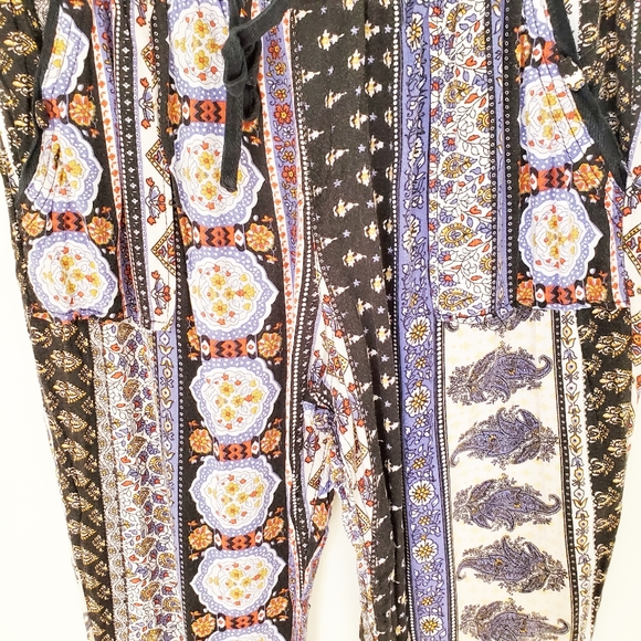 Rewash Multicolor Patterned Pants - Picture 2 of 6